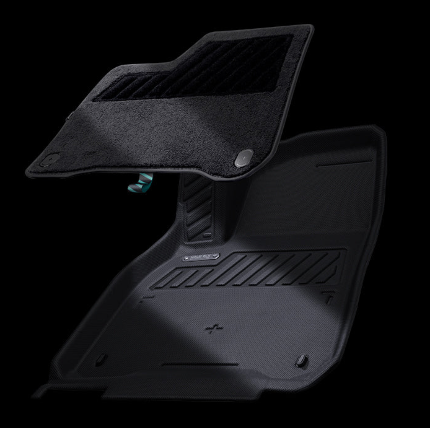 HALOBLK MODEL Y用 ナイロンカーペットフロアマット