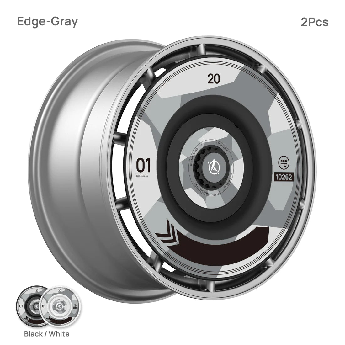 HALODISK ハブキャップウィールカバー MODEL 3 18インチ ZERO Gウィール用