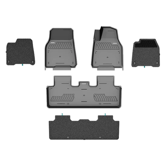 HALOBLK MODEL Y用 ナイロンカーペットフロアマット