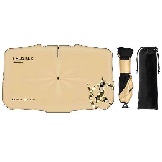 HALOBLK ウィンドシールドサンシェイドアンブレラ